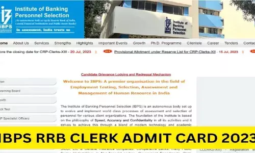 IBPS RRB Clerk Admit Card 2023 जारी, इस डायरेक्ट लिंक पर क्लिक कर करें डाउनलोड