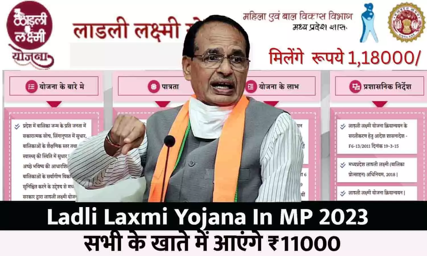 Ladli Laxmi Yojana In MP 2023