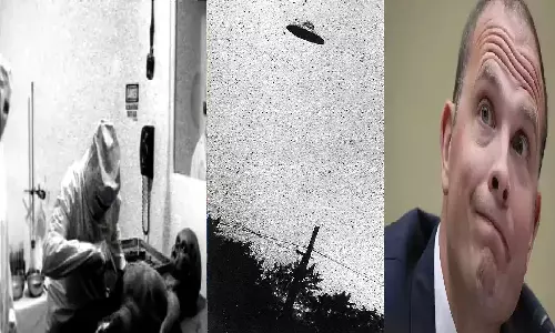 एलियन की लाश और UFO के साथ क्या कर रहा अमेरिका! US के खुफिया अधिकारी ने दुनिया के सामने बड़ा राज उगल दिया एलियन की लाश और UFO के साथ क्या कर रहा अमेरिका! US के खुफिया अधिकारी ने दुनिया के सामने बड़ा राज उगल दिया