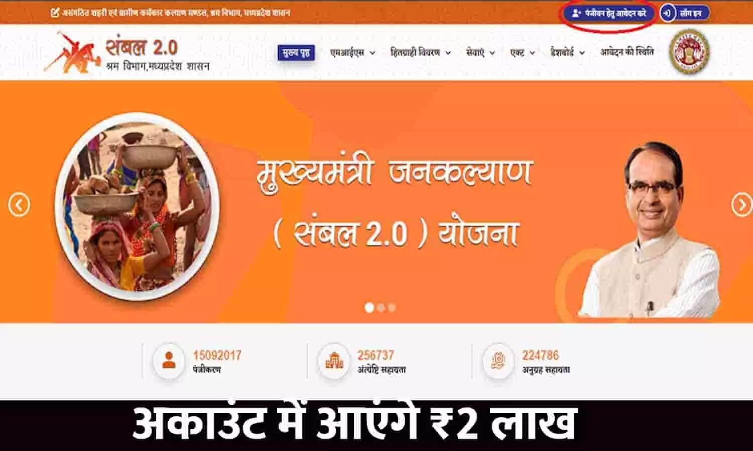 Sambal Yojana 2.0 In MP