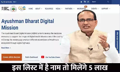 Ayushman Card List In MP 2023
