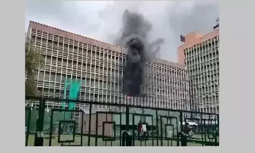 AIIMS Delhi Fire News Today