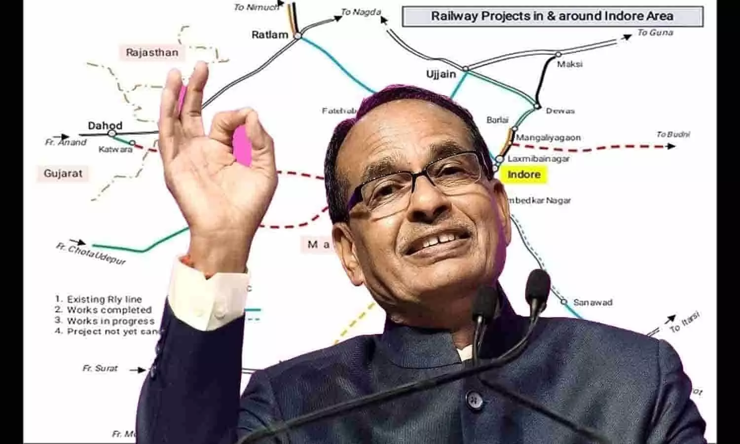 Indore-Manmad Railway Line