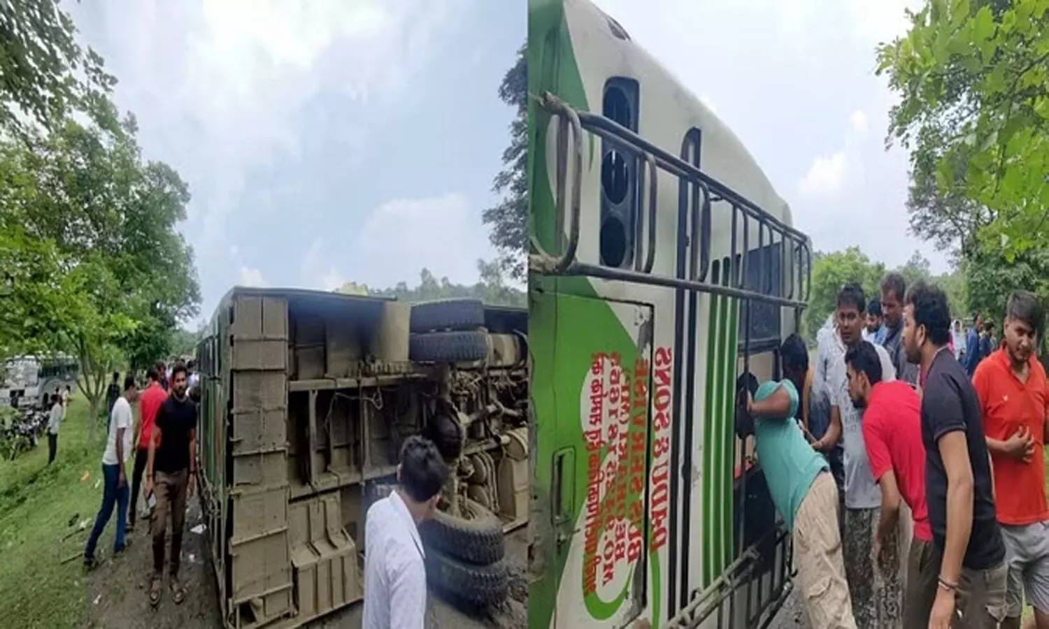 Shahdol Bus Accident: एमपी के शहडोल से रीवा आ रही बस पलटी, दर्जन भर यात्री हुए घायल