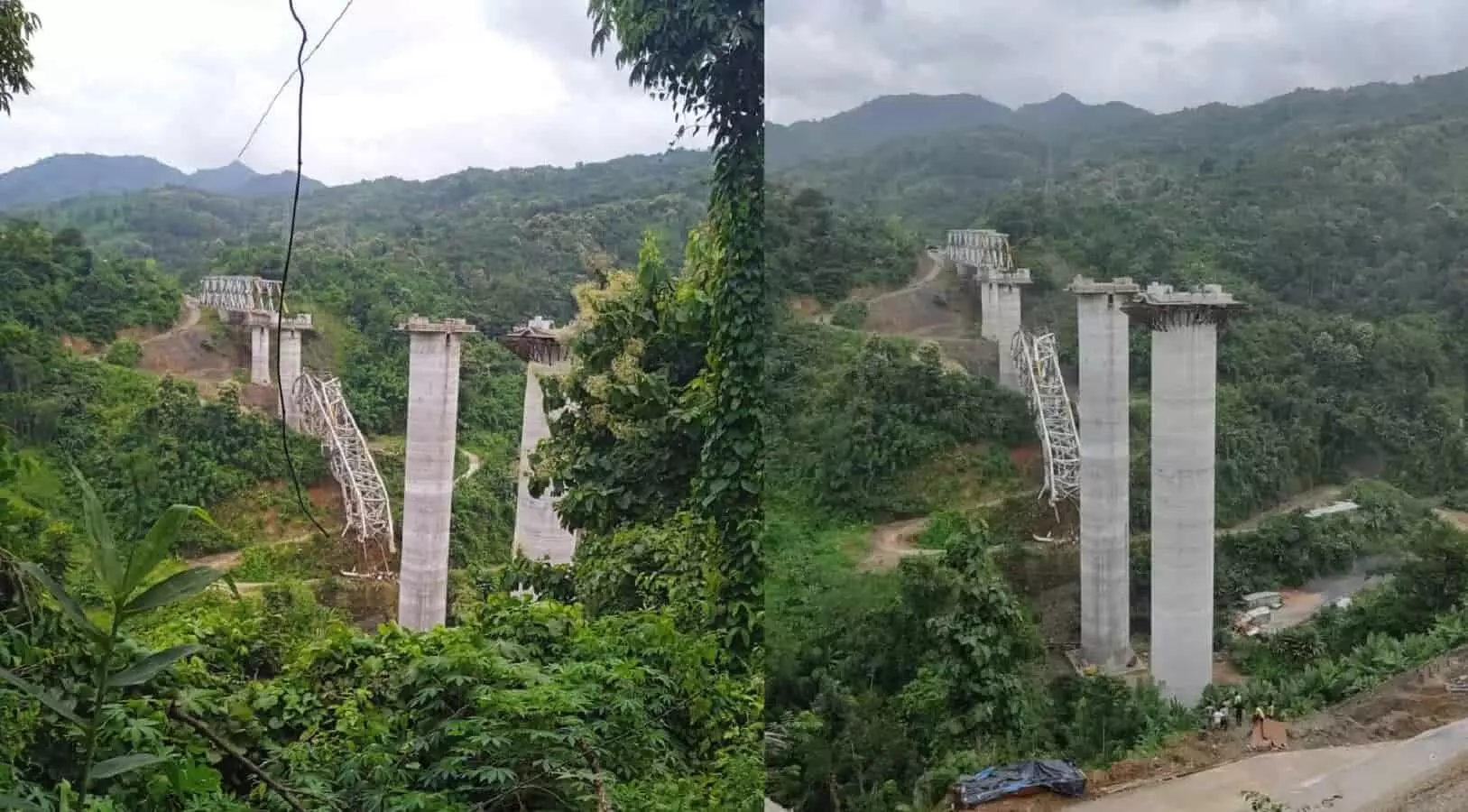 Mizoram Bridge Collapse: मिजोरम में रेल ब्रिज ढहा, 26  मजदूरों की मौत