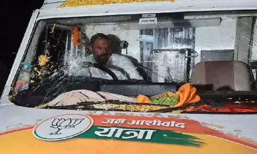 एमपी के नीमच में भाजपा की जन आशीर्वाद यात्रा पर पथराव, 6 आरोपी अरेस्ट