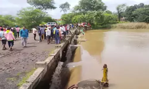 एमपी के अनूपपुर में पानी के तेज बहाव में बह गए पति-पत्नी, महिला का शव बरामद