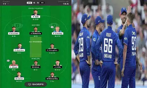ENG vs IRE Dream11 Prediction In Hindi: England vs Ireland के मैच में इन खिलाड़ियों को करें ड्रीम11 टीम में शामिल, बन जाएंगे मालामाल ENG vs IRE Dream11 Prediction In Hindi: England vs Ireland के मैच में इन खिलाड़ियों को करें ड्रीम11 टीम में शामिल, बन जाएंगे मालामाल