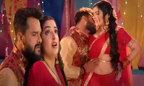 Khesari Lal Yadav ने Aamrapali Dubey के साथ की ऐसी हरकत की टूटने से बचा सागवान का पलंग, इंटरनेट में मचा बवाल
