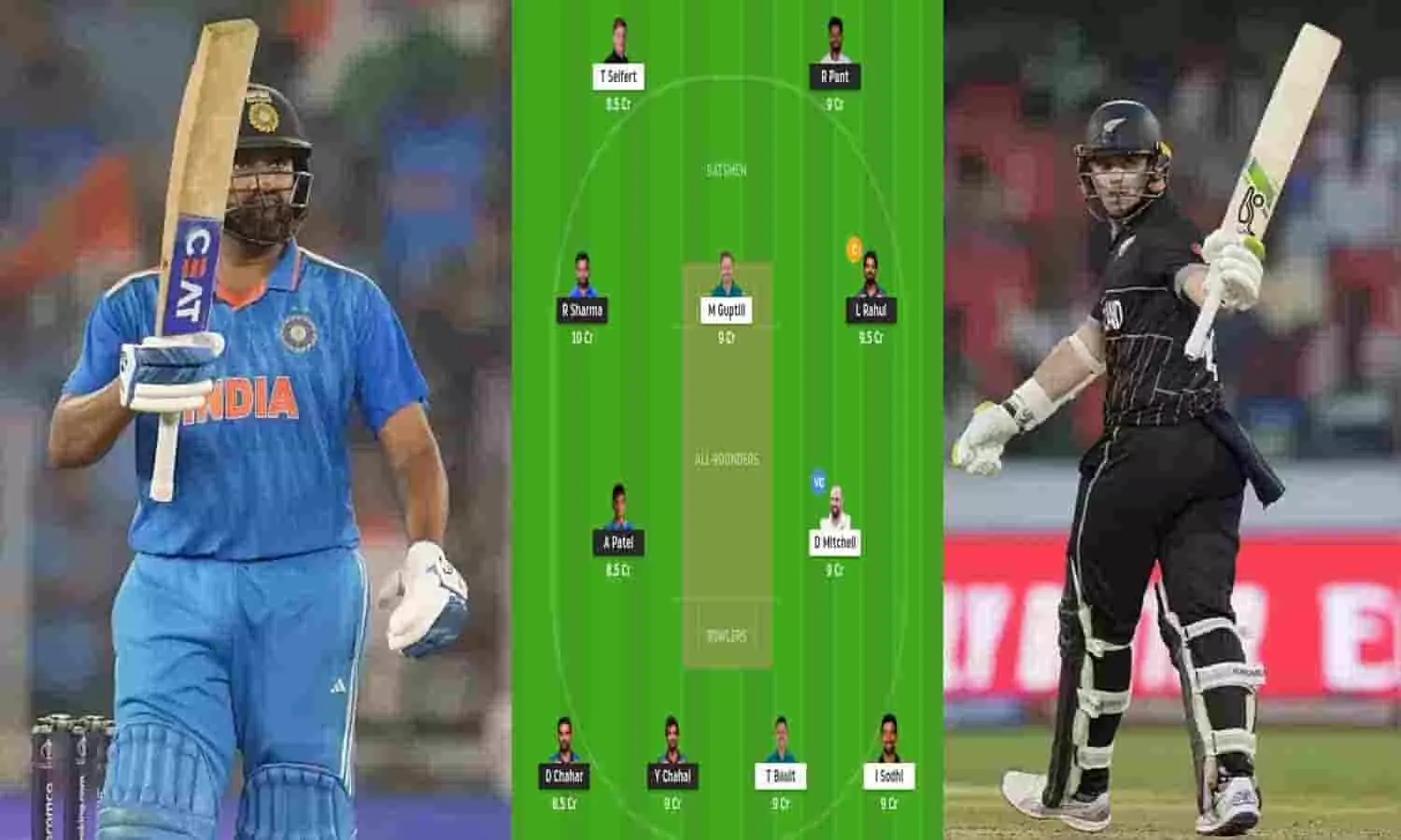 India vs New Zealand Dream11 Prediction: 2 करोड़ जीतने के लिए इन्हे बनाएं कप्तान और उपकप्तान, यहां देखे ड्रीम11 टीम