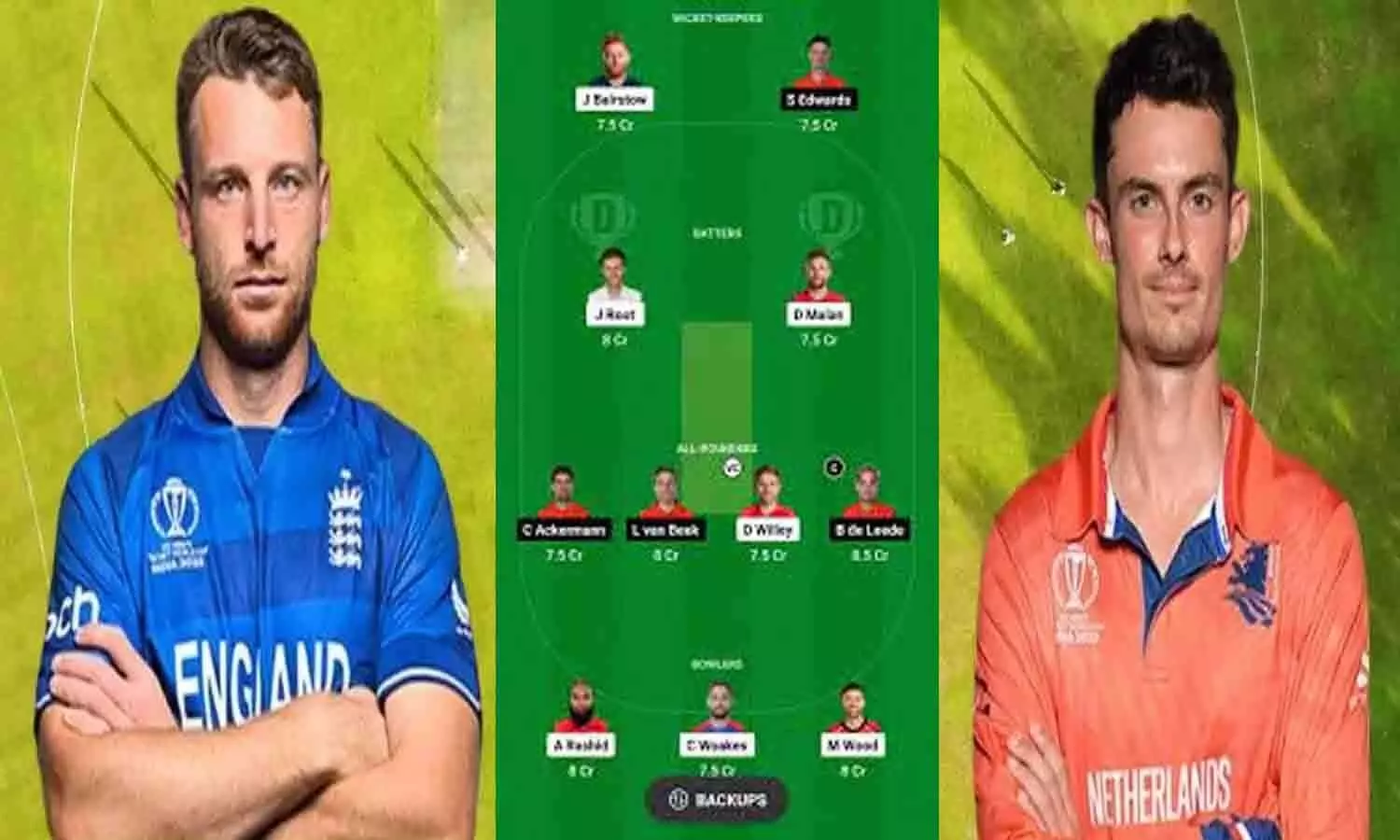 England vs Netherlands Dream11 Prediction In Hindi: 2 करोड़ पाने के लिए ड्रीम11 में इन खिलाड़ियों को बनाएं टीम