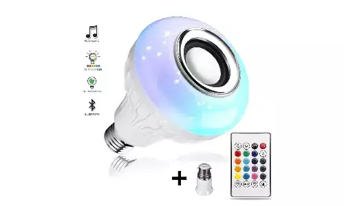 Bluetooth Speaker Lights: ब्लूटूथ स्पीकर के साथ मात्र 300 रूपए में मिल रही लाइट, खरीदने के लिए रोड तक लगी लाइन