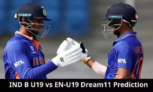 IND B U19 vs EN-U19 Dream11 Prediction Today Match In Hindi, Quadrangular Under-19 OD: ड्रीम11 टीम आज, प्लेइंग 11, पिच रिपोर्ट, चोट अपडेट