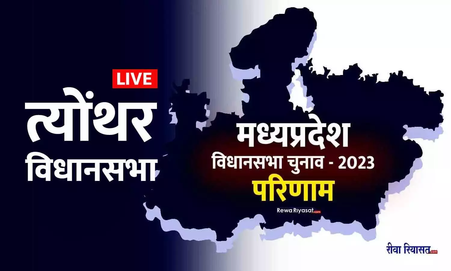 त्योंथर विधानसभा चुनाव परिणाम 2023: देवेंद्र ने बिगाड़ा रमाशंकर का खेल, सिद्धार्थ की हुई ताजपोशी