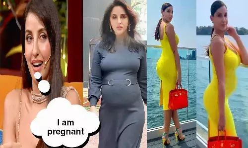 31 साल की उम्र में बिना शादी के प्रेग्नेंट हुई एक्ट्रेस नोरा फतेही? 31 साल की उम्र में बिना शादी के प्रेग्नेंट हुई एक्ट्रेस नोरा फतेही?