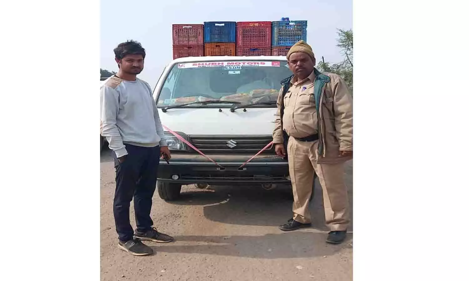 रीवा: 8 वाहनो के हाई  सिक्योरिटी रजिस्ट्रेशन प्लेट नहीं होने पर किए गए चालान