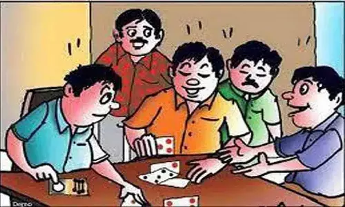 रीवा: 9 जुआरी पकड़ाए, पुलिस ने लिया एक्शन