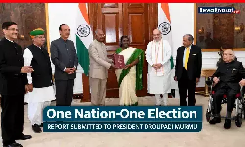 One Nation-One Election: कमेटी ने राष्ट्रपति को रिपोर्ट सौंपी, 32 पार्टियां पक्ष में, कांग्रेस-AAP समेत 15 विरोध में; HC के 3 पूर्व मुख्य न्यायाधीश भी इसके खिलाफ