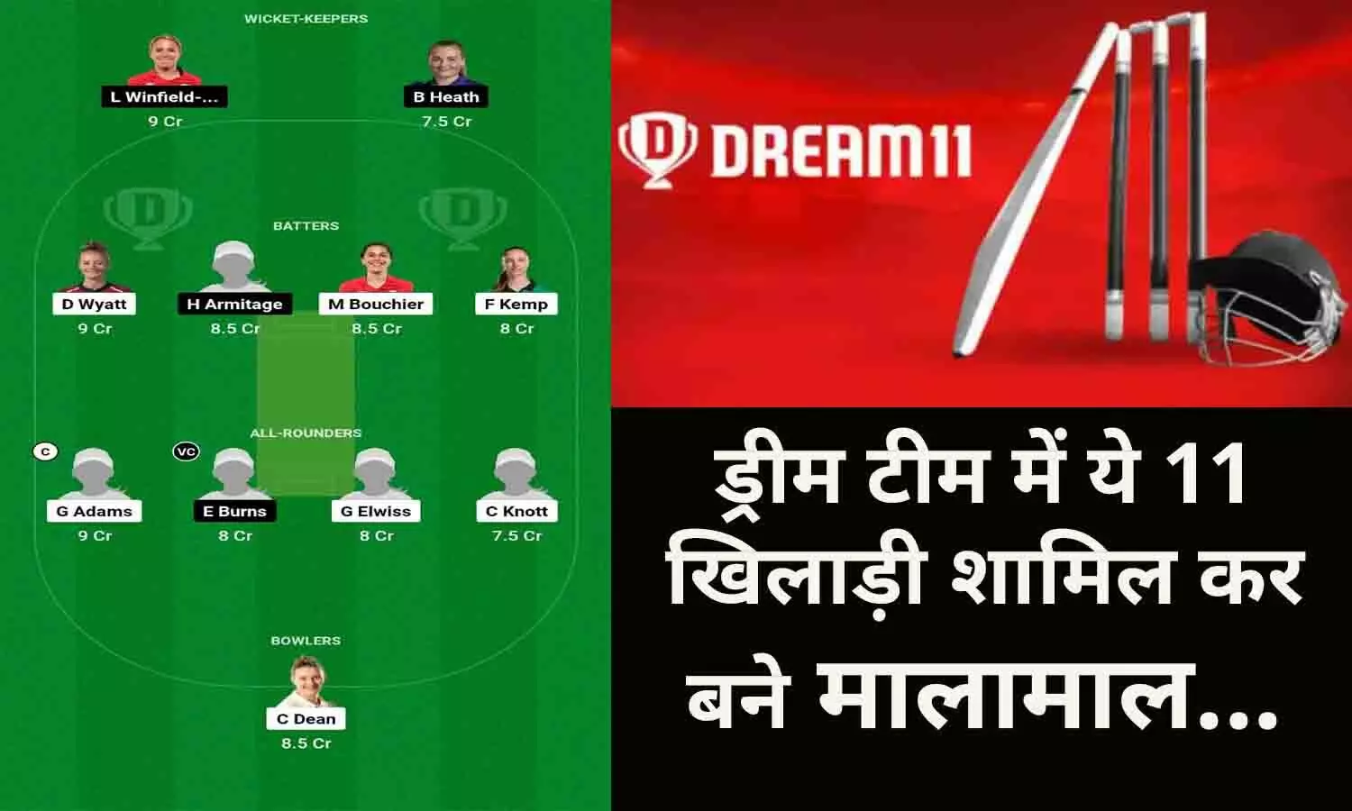 SV vs NOD Dream11 Prediction In Hindi: ड्रीम टीम में ये 11 खिलाड़ी शामिल कर बने मालामाल...