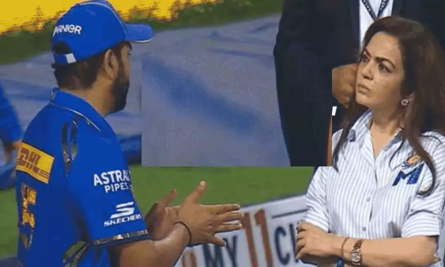 रोहित शर्मा हुए ग़ुस्से से लाल-पीले, मनाने आई नीता अम्बानी, बोली मत छोड़ो रोहित हमारा साथ ये है पूरी ख़बर