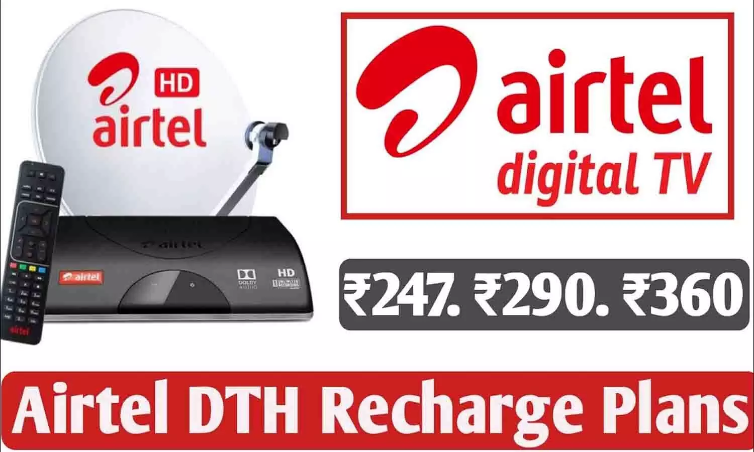 Airtel DTH Recharge Plans For 1 Month: बड़ा ऐलान! सभी ग्राहकों को मिलेगा 1 महीने का रिचार्ज...