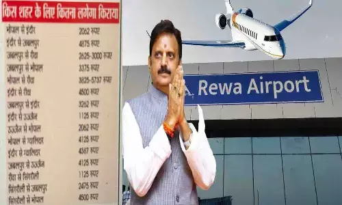 13 से शुरू होने जा रही रीवा से जबलपुर व सिंगरौली के लिए हवाई यात्रा, जाने किस शहर के लिए कितना लगेगा किराया.... 13 से शुरू होने जा रही रीवा से जबलपुर व सिंगरौली के लिए हवाई यात्रा, जाने किस शहर के लिए कितना लगेगा किराया....