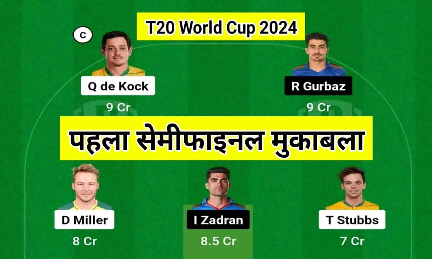 SA vs AFG Dream11 Prediction Today Match: साऊथ अफ्रीका और अफगानिस्तान के बीच ड्रीम 11 का ये फार्मूला 100% ला देगा आपकी पहली रैंक, मिलेंगे पूरे 2 करोड़ रूपए... SA vs AFG Dream11 Prediction Today Match: साऊथ अफ्रीका और अफगानिस्तान के बीच ड्रीम 11 का ये फार्मूला 100% ला देगा आपकी पहली रैंक, मिलेंगे पूरे 2 करोड़ रूपए...