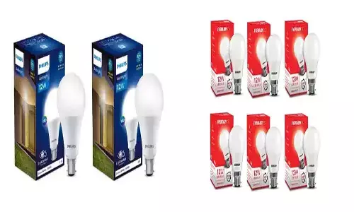 12 Watt LED Bulb:12 Watt Led Bulb पर मिल रहा 78% छूट, रोशन कर देंगे आपका घर, फेस्‍टिवल सेल में मिलेगा 2 या 6 का कॉम्‍बो पैक