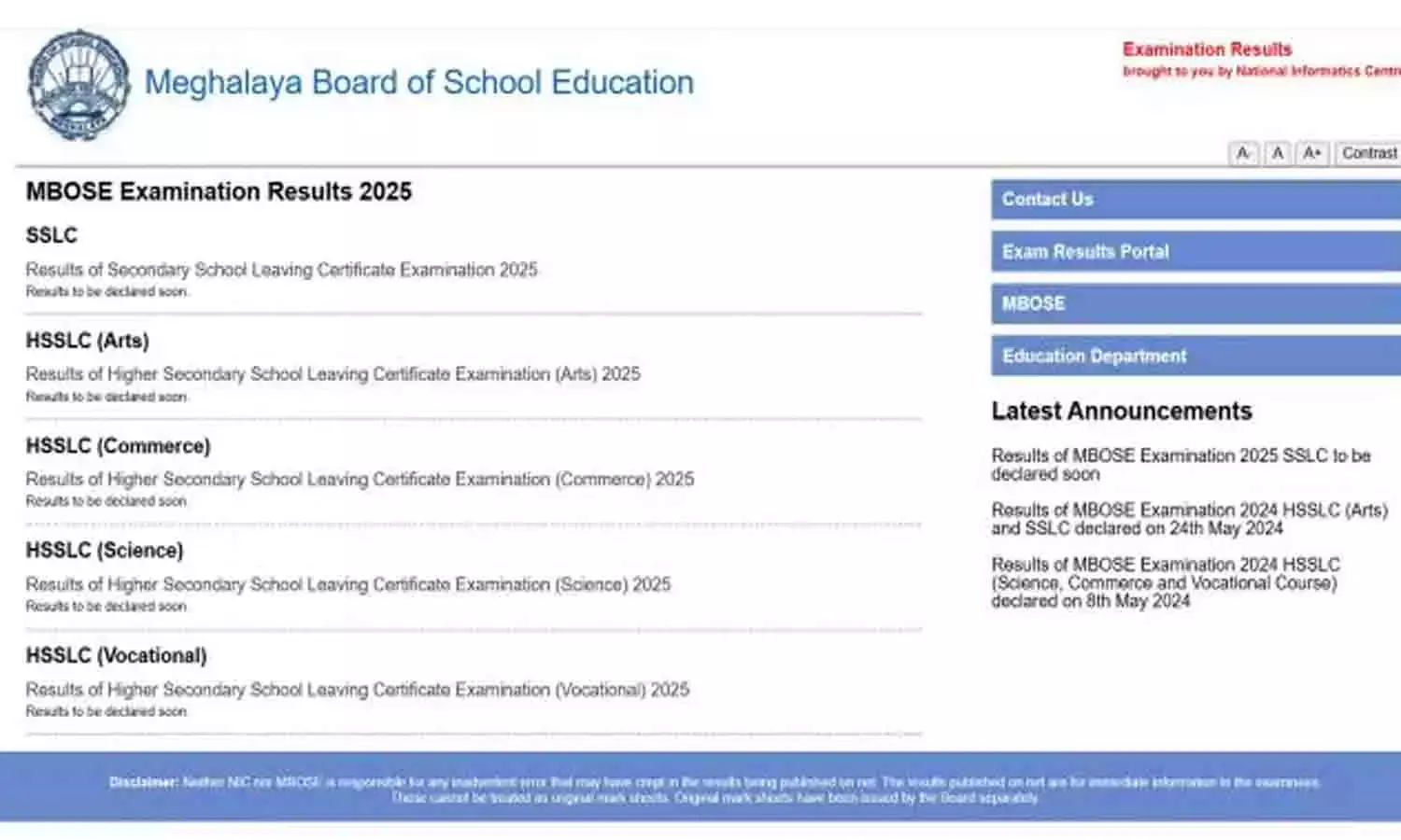 MBOSE SSLC Result 2025 Meghalaya In Hindi: कक्षा 10 के परिणाम घोषित, डायरेक्ट लिंक से www.mbose.in result चेक करे...