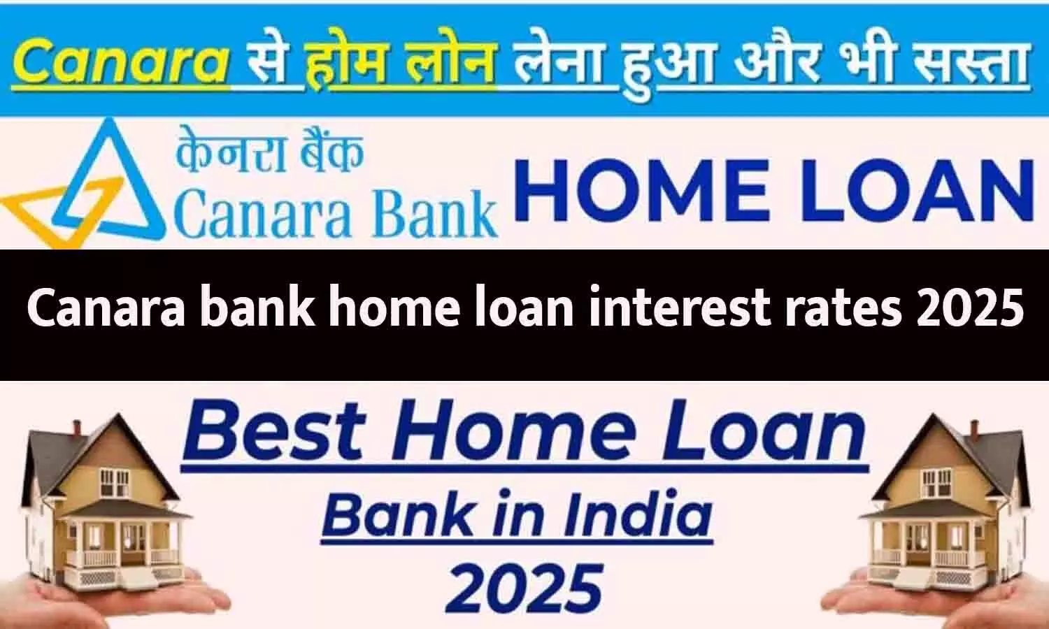 Canara Bank Home Loan Rates 2025