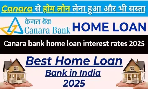 Canara Bank Home Loan Rates 2025