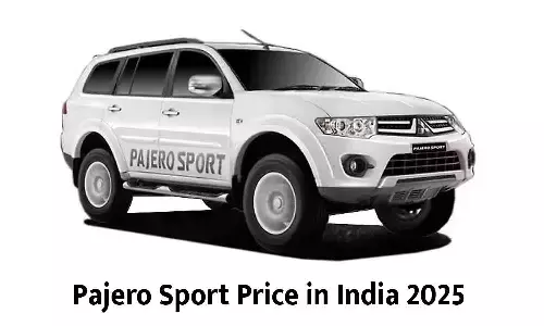 Pajero Sport Price in India 2025