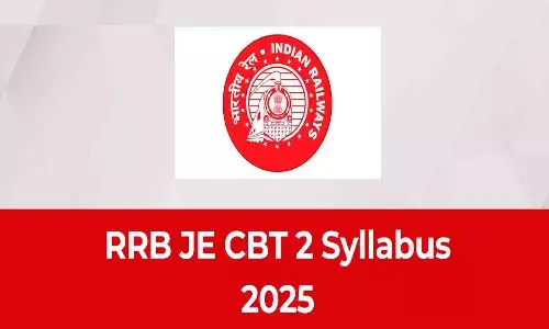 RRB JE CBT 2 Syllabus & Exam Pattern 2025
