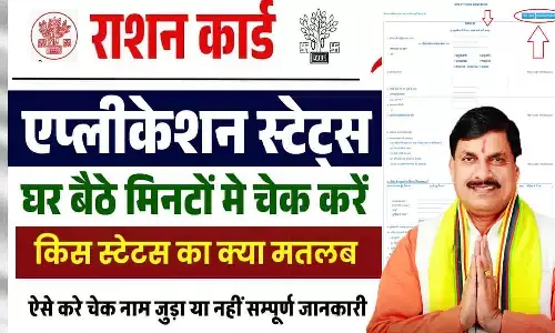 MP Ration Card Application Status Check Online 2025