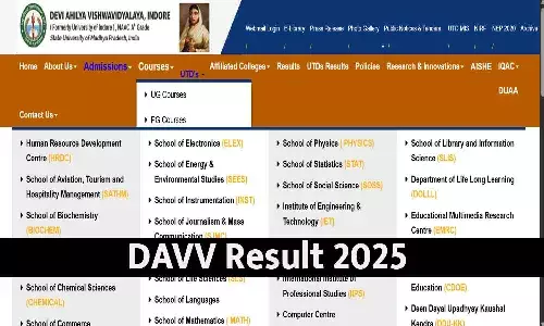 DAVV Result 2025