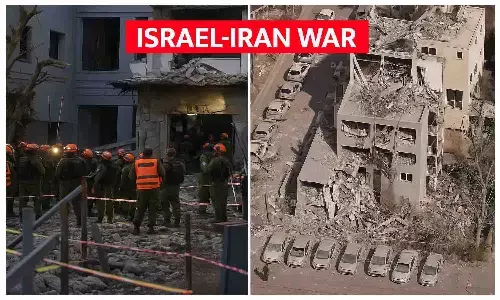 ईरान-इजराइल वार: 5वें दिन भी जंग जारी, ईरान ने मोसाद मुख्यालय पर बोला हमला; US का दावा- ईरानी आसमान पर हमारा कंट्रोल, ब्रिटेन ने मिडिल ईस्ट में फाइटर जेट्स तैनात किए