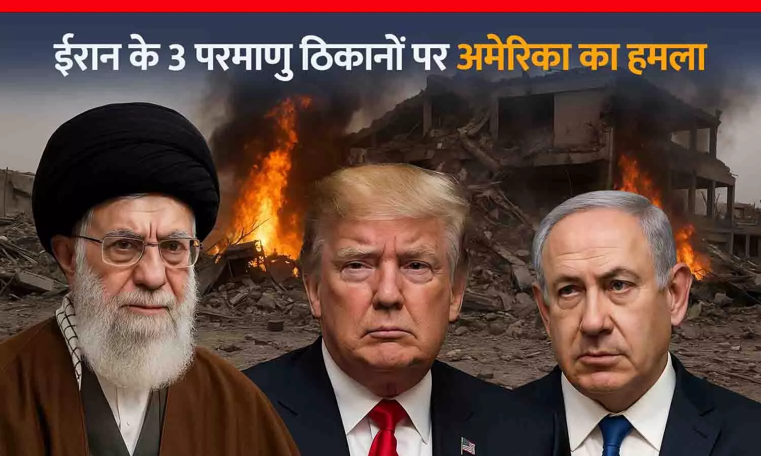ईरान के 3 परमाणु ठिकानों पर अमेरिका का हमला: ट्रम्प ने कहा- शांति कायम नहीं की तो और अटैक, ईरान बोला- अब हर अमेरिकी सैनिक और नागरिक हमारे निशाने पर