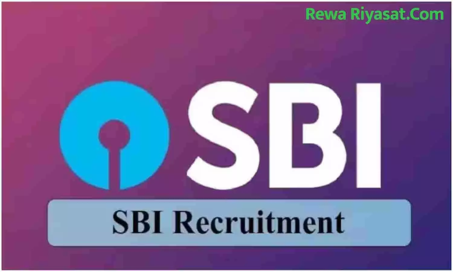 SBI RECRUITMENT