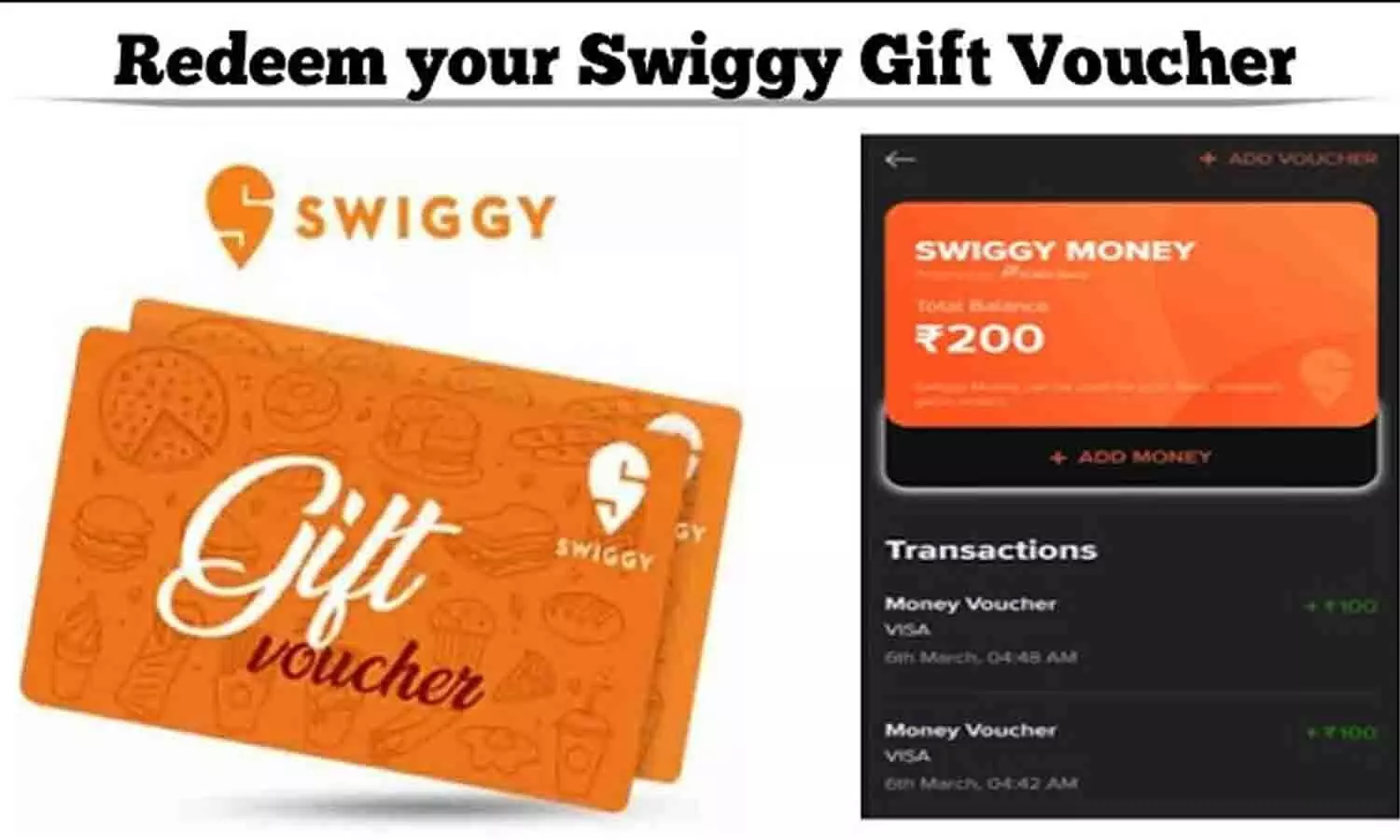 Swiggy Gift Voucher 2025