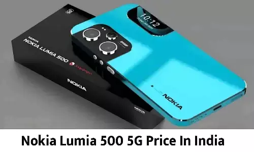 Nokia Lumia 500 5G smartphone front and back look