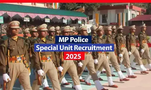 MP Police Special Unit Bharti 2025: एमपी पुलिस में स्पेशल यूनिट पदों के लिए निकली भर्ती, जानिए पद, योग्यता और आवेदन करने की तारीख़