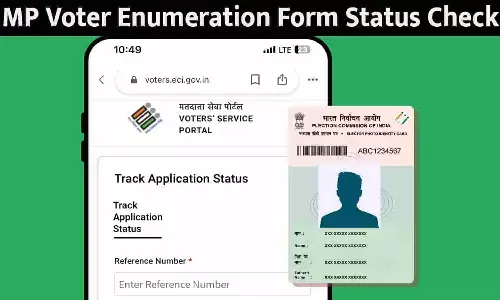 MP Voter Enumeration Form Status Check 2025