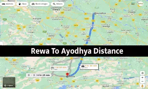 Rewa To Ayodhya Distance: रीवा से अयोध्या की दूरी अब महज 297 किलोमीटर