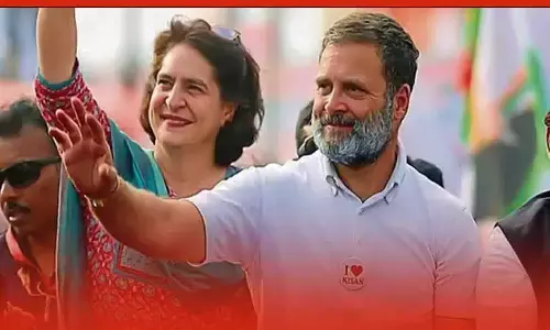 राहुल गाँधी और प्रियंका गाँधी वाड्रा की यह तस्वीर भारत जोड़ो यात्रा के दौरान की है.