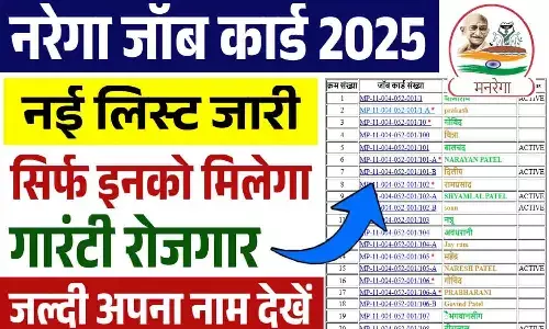 MGNREGA MP 2025: जॉब कार्ड लिस्ट, पेमेंट स्टेटस और ऑनलाइन रजिस्ट्रेशन के बारे में Update...