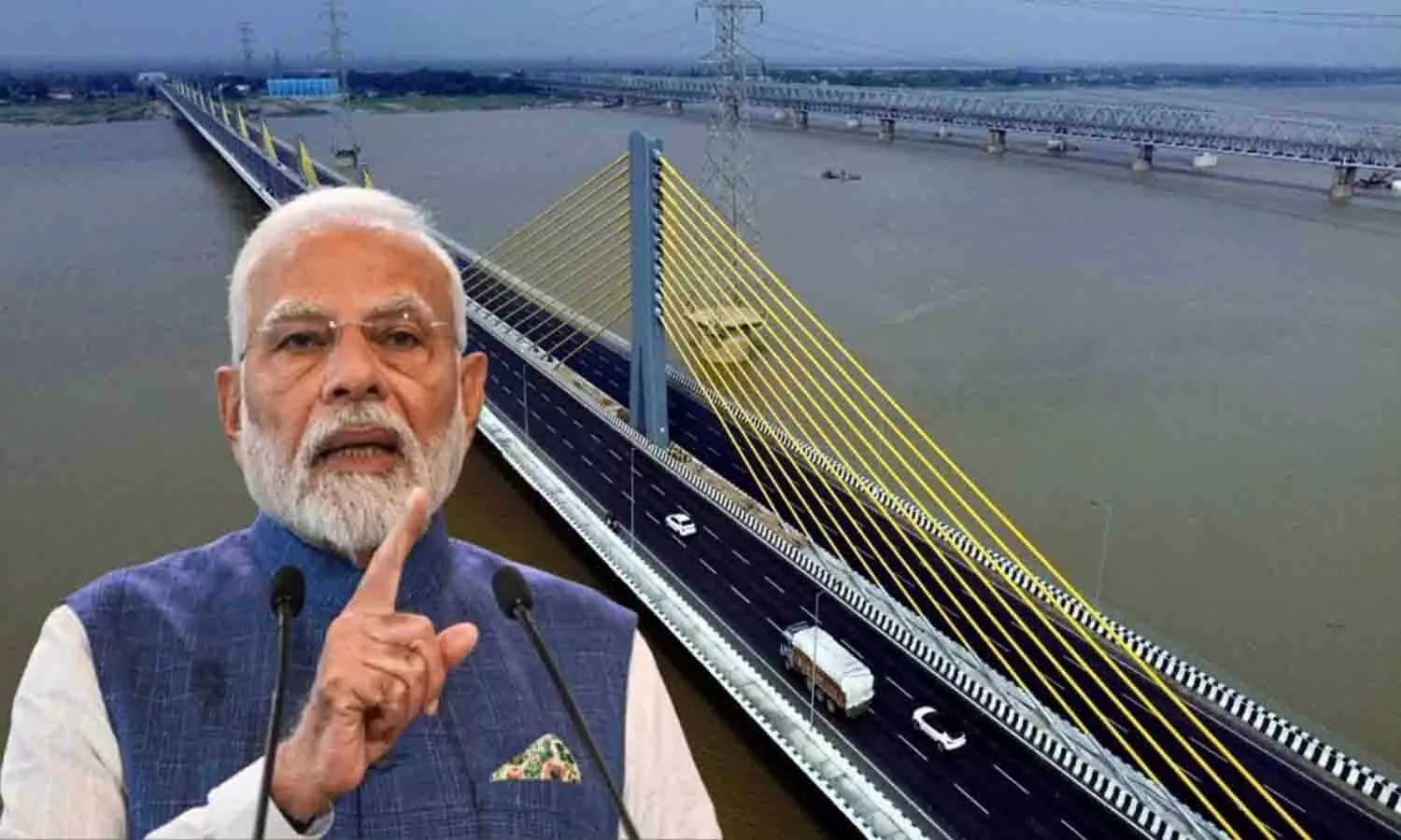 बिहार में PM मोदी ने समर्पित किया देश का सबसे चौड़ा गंगा पुल | Bihar PM Modi inaugurates India’s widest Ganga bridge