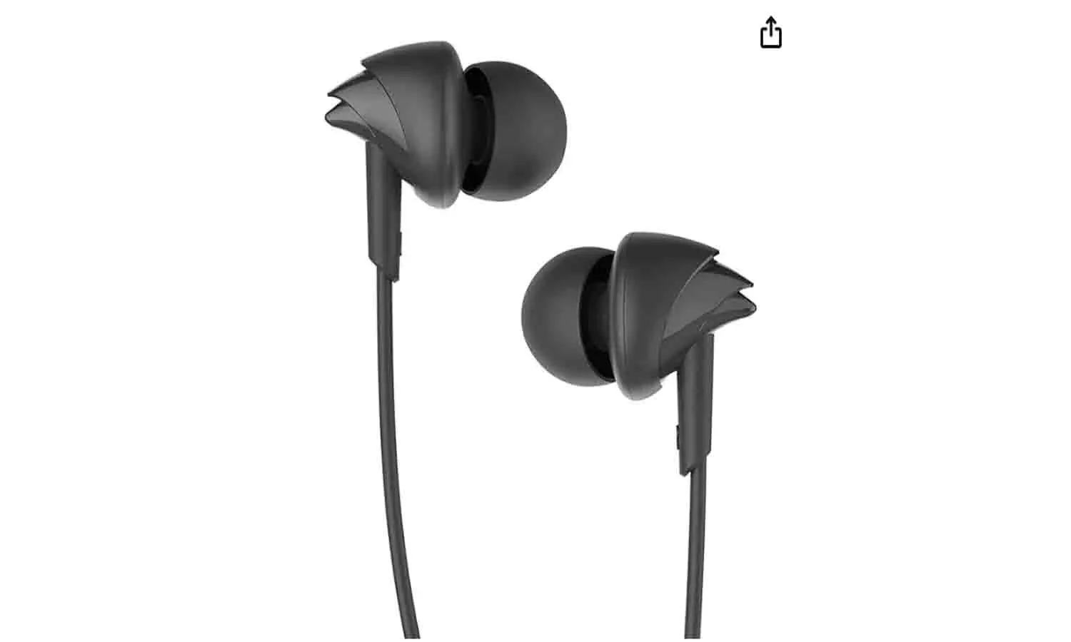 boAt BassHeads 100 Wired Earphones – 10mm Driver & Powerful Bass boAt BassHeads 100 Wired Earphones – 10mm Driver & Powerful Bass