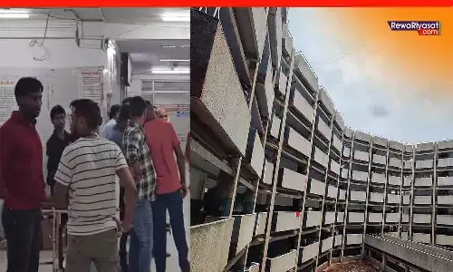 रीवा के संजय गांधी अस्पताल में 70 वर्षीय मरीज ने तीसरी मंजिल से कूदकर जान दी