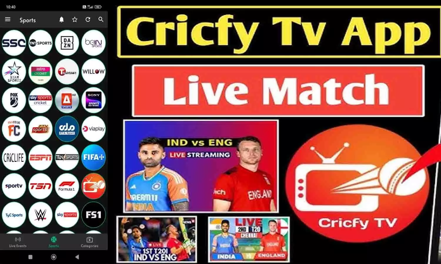Cricfy App Download