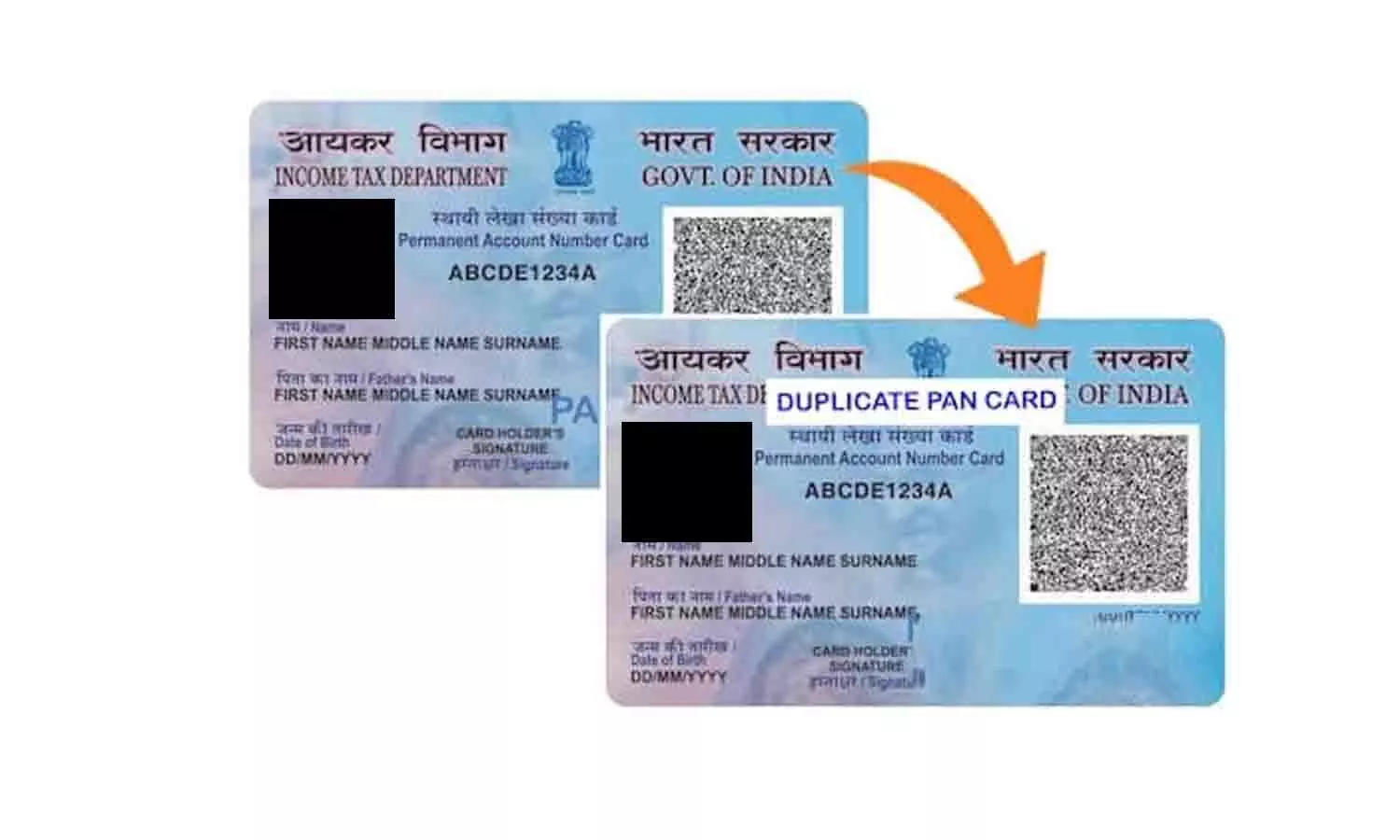 PAN Card Reprint Online